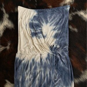 Strapless mini Dress Young Fabulous & Broke tie dye